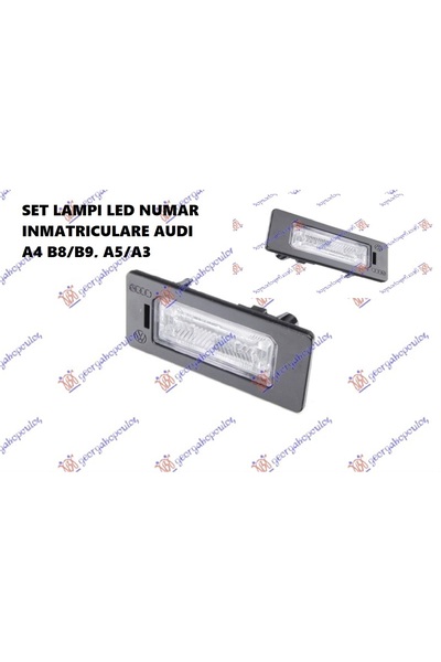 GBG Lampi Led numar inmatriculare Audi A4 B8 A5