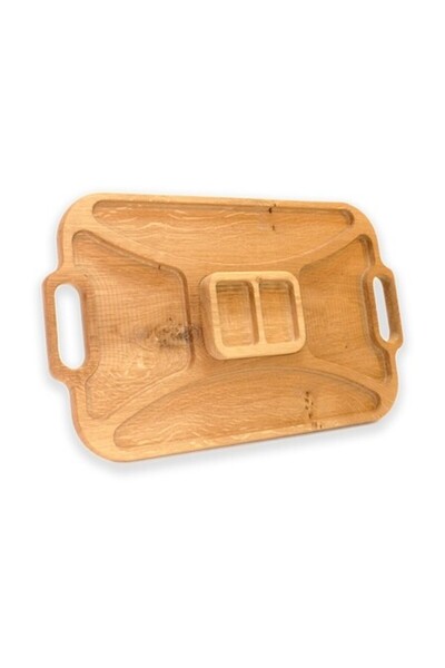 Kidart Serving Tray with 5+2 Compartments