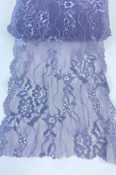 Hobigram Smoked Wide Lycra Flexible Lace Decorative Ornament