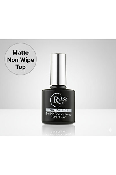 roks Matte Non Wipe Top Coat 12ml