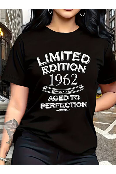 LİNA06 Women's Year Vintage T-Shirt - Limited Edition Retro