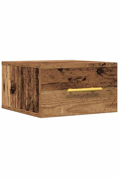 vidaxl Dulap de noapte Lemn vechi 35 x 35 x 20 cm Lemn compozit