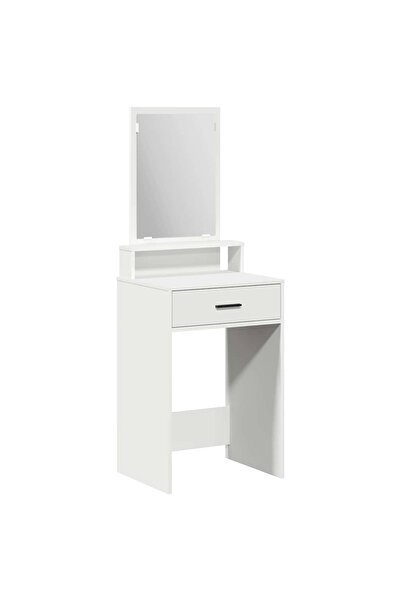 vidaxl Masă de Machiaj cu sertar Alb 50 x 41 x 140 cm Lemn compozit
