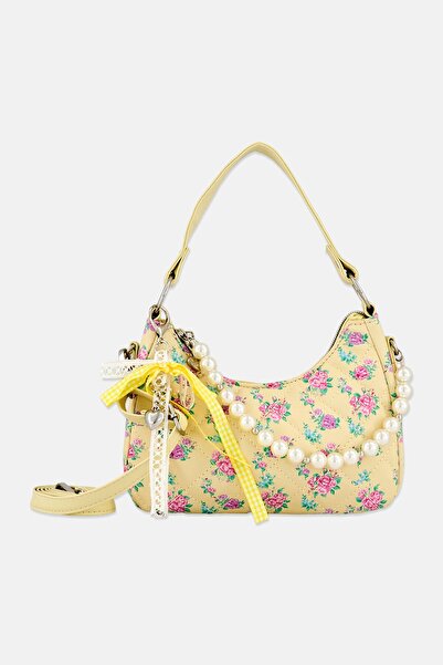 OMG Accessories Kids Girl Floral Printed Mini Top Handle Hobo Crossbody With ...