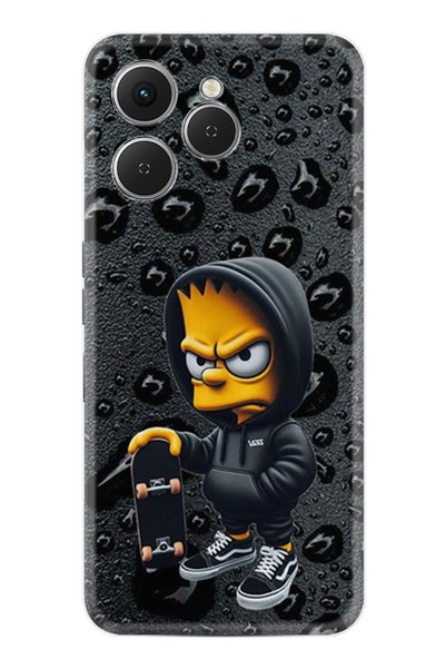 TECNO Spark 40 4G (KM5n) Uyumlu Kılıf Desen Baskılı Silikon NAME-1054.jpg