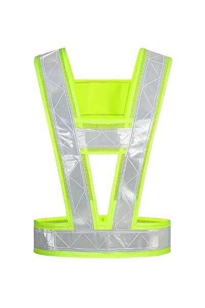 Generic Reflective Vest Belt High Visibility Safety Gear for Night Running an...