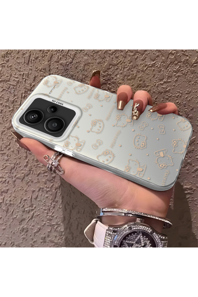 ARTISHELL Redmi Note 13 Pro Plus+ 5G Uyumlu Karikatür kedi desenli darbeye da...