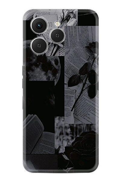 TECNO Spark 40 4G (KM5n) Uyumlu Kılıf Desen Baskılı Silikon NAME-800.jpg
