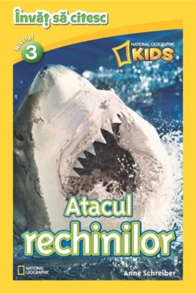 NATIONAL GEOGRAPHIC Shark Attack –Learn to Read Level 3
