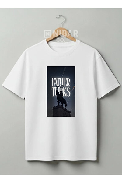 Grafftee Clothing تي شيرت قطني بتصميم مصطفى كمال أتاتورك، سلسلة خاصة للأعياد ...