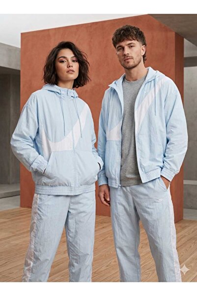 Nike Classic Woven UV FZ Logo Jacket unisex ceket yakamoz spor