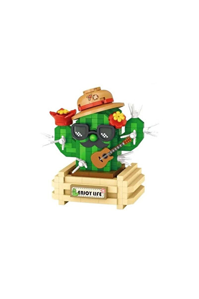 Vagon Lz-8833 Loz Cactus 380 Piece Block Toy