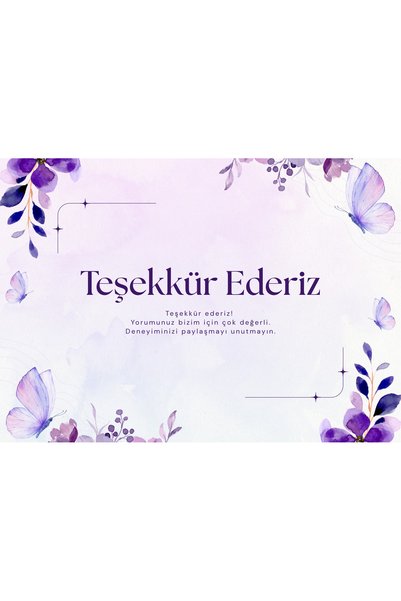UAStudio Teşekkür Kartı Sipariş Kartı Tebrik Kartı Paketleme Kartı Kargo Kart...