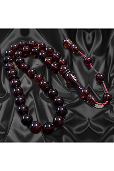 Erbab i Kehribar Cognac Color System Drop Amber Prayer Beads