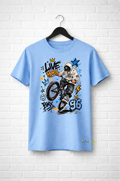 CACTUS COLLECTION Bike Printed Oversize T-Shirt