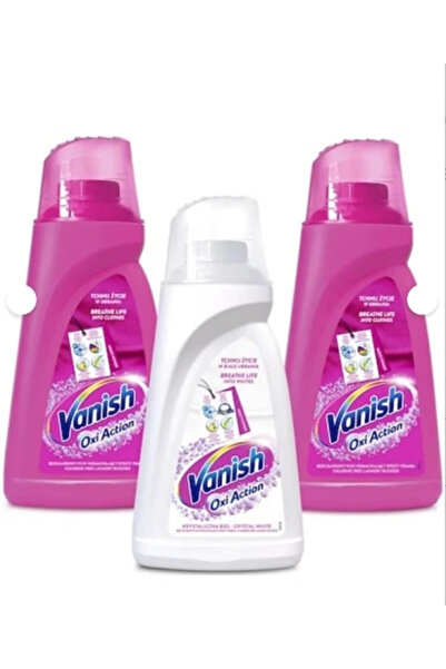 Vanish Package of 3 X Stain Remover Solution 1L