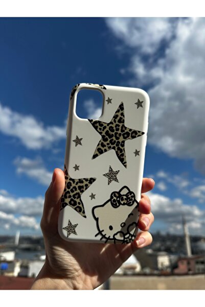 Mobildizayn Huawei P30 Lite Uyumlu Baskılı Beyaz Telefon Kılıfı