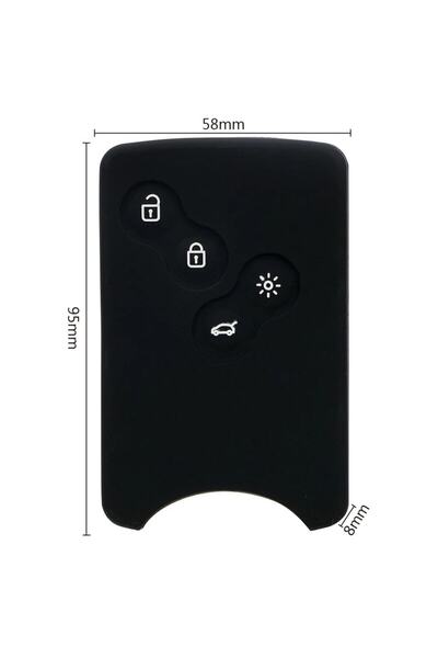 İKTUNING Renault Clio Logan Megane 2 3 Koleos Laguna Scenic Fluence Silicone ...