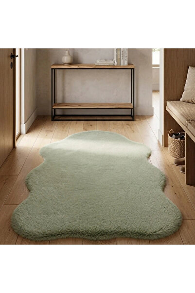Home Carpet Dekor Peluş Yumuşak Dekoratif Halı Taş Rengi