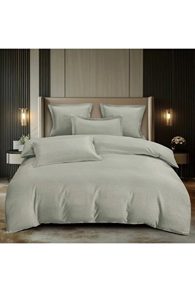 CumparaMisim HoReCa Linen, Double Bed, Deluxe Finetat Damask with Elastic, 6 ...