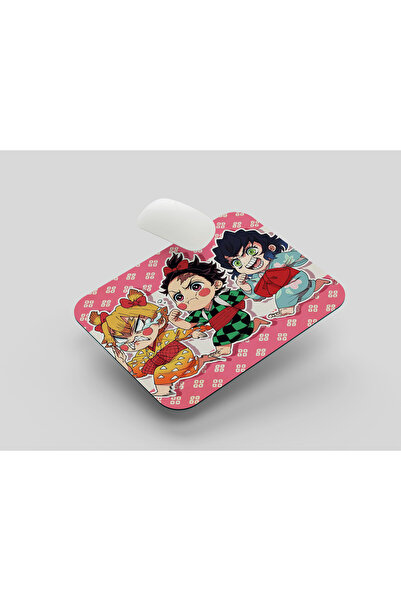 Akumastik Demon Slayer Tanjiro Zenitsu İnosuke Mousepad - 22 x 18 εκ. - Anime...