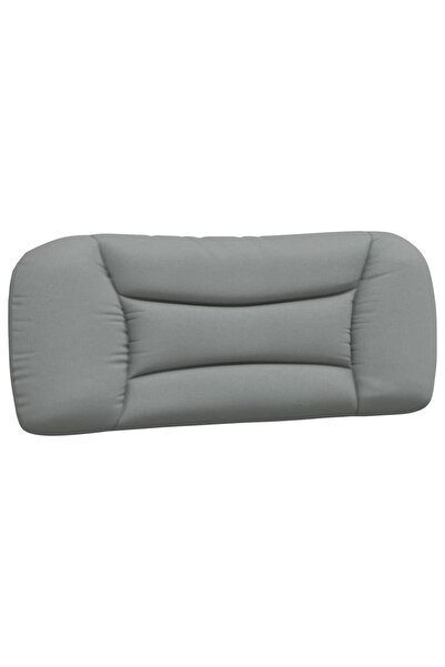 vidaxl Headboard cushion, Hvar, light grey, 100 cm, textile