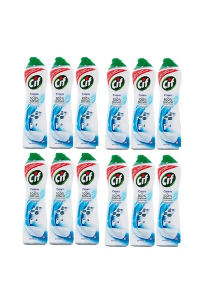 Cif Promo Pack 12 X Cream Original 500ml
