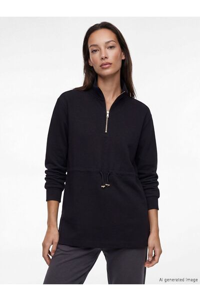 LC Waikiki Lcwaikiki Classic Soft Touch Oversize Women's Sweatshirt Tunic