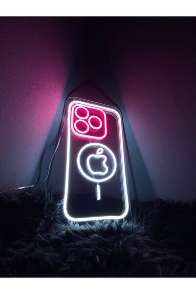 AtölyeMatris Telefon Arka Kapak Neon Tabela Telefon Teknik Servis için Duvar ...
