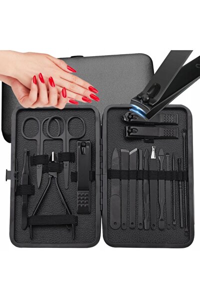 VERK Επαγγελματικό σετ μανικιούρ και πεντικιούρ, 18 τεμάχια