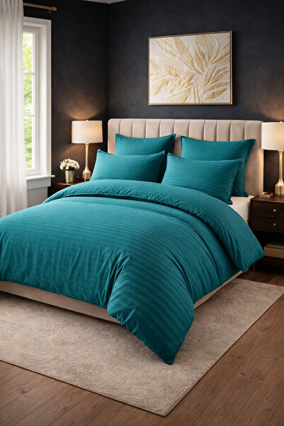 Casa Pucioasa 6-Piece Damask Bedding Set with Elastic, Casa Pucioasa, Fine Da...