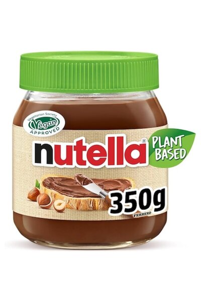 Nutella Crema tartinabila de alune de padure cu cacao, Plant Based, Vegana, 3...