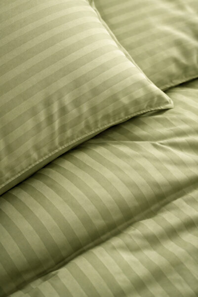 6-Piece Damask Bedding Set with Elastic, Casa Pucioasa, Fine Damask, Luxury Hotel, 4 Pillows miniatura 2