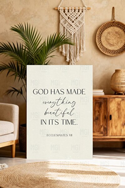 Mgi Design Ο Θεός έχει δημιουργήσει ιερή παραδοσιακή διακόσμηση τοίχου από κα...