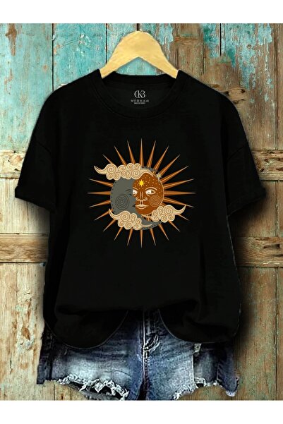 qubo sportswear & company Унисекс Оверсайз Бял Памучен Т-шърт с Кратък Ръкав ...