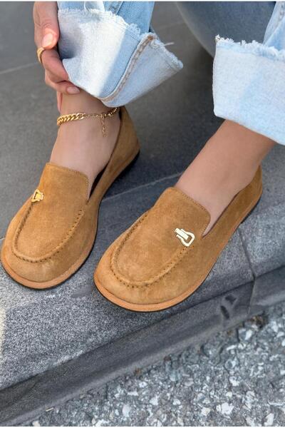 I Love Shoes Rasen Genuine Suede Women's Loafer Taba