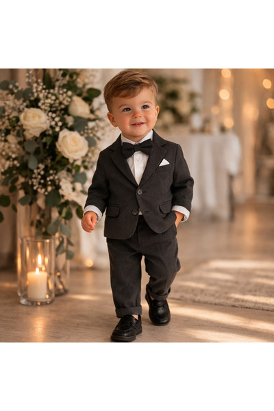 Bebelul Black Elegant Boys' Suit Concept
