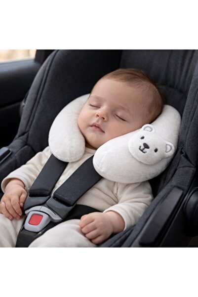Pure Boutique Baby neck support pillow for car seat and airplane, baby travel...