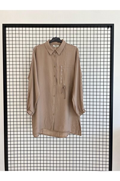 Armine TREND 26YTD451 Cep Bağcık Detay Tunik