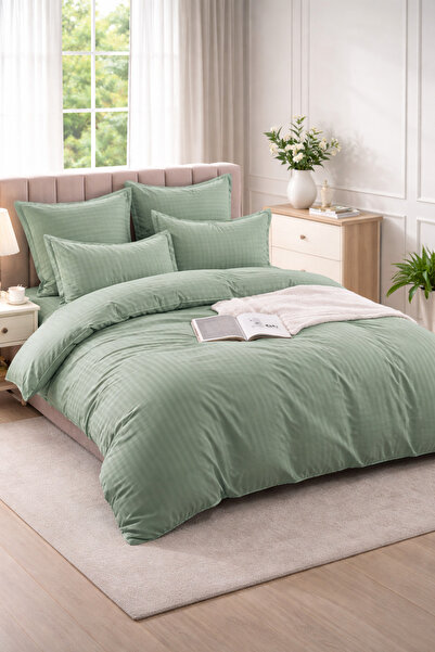 Casa Pucioasa 6-Piece Damask Bedding Set with Elastic, Casa Pucioasa, Fine Da...