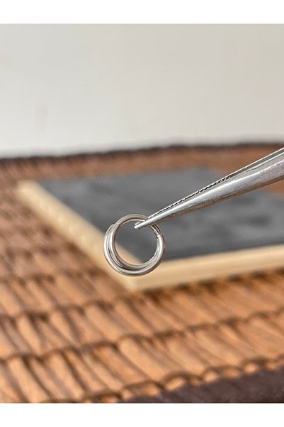 Rupen Kraft %100 Cerrahi Çelik Çift Çapraz Sıra 8mm x 1.2mm Çelik Kilitli Hal...