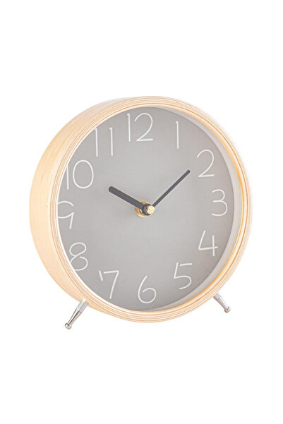 Bizzotto Ceas de masă gri Lorens Ø18.5x4.5 cm