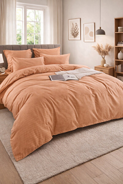 Casa Pucioasa 6-Piece Damask Bedding Set with Elastic, Casa Pucioasa, Fine Da...