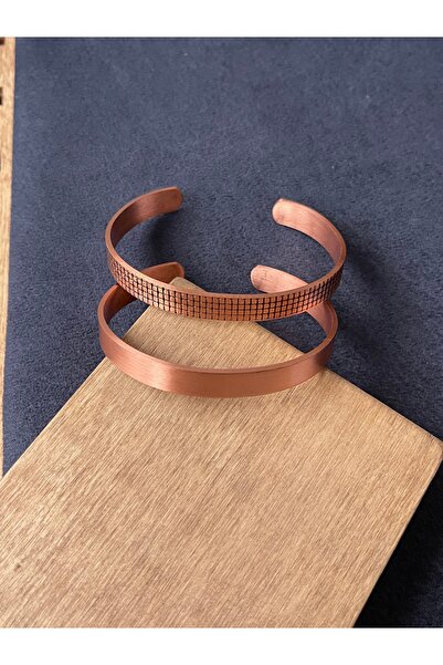 Rupen Kraft 2 Piece Copper Combination Bracelet 100% Copper Bracelet Handmade...