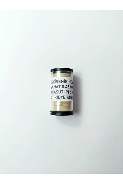 Eskişehir hobi sanat 0.45 mm 5 Meters Cream Color Parachute Cord Macrame Brac...