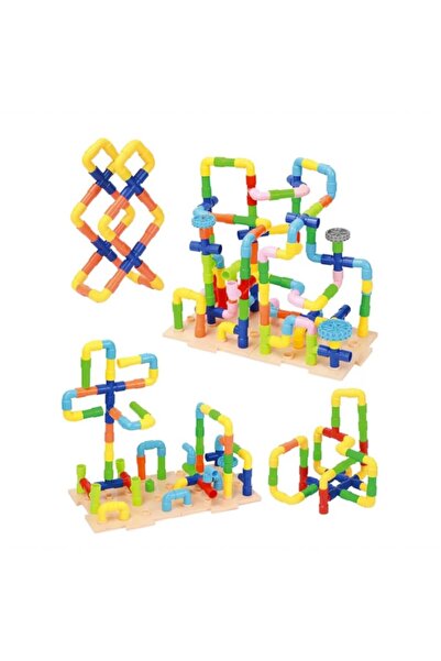 Malvys Joc educativ STEM Malvys, set tevi modulare circuit apa, 310 piese, 3+...