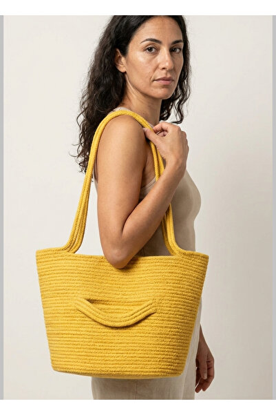 HomeTurko Helios Women's Hand and Shoulder Bag Durable Machine Washable Straw...