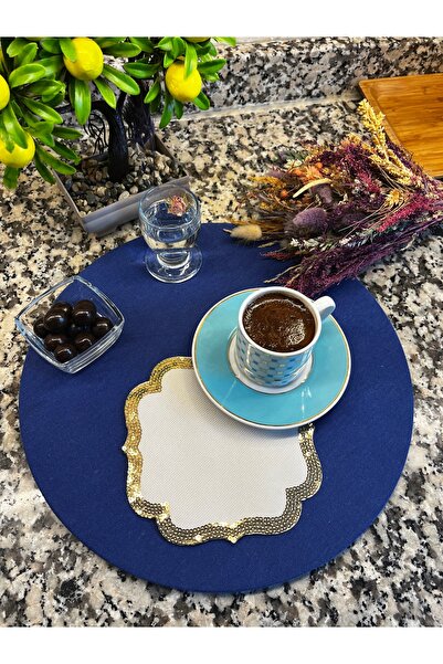 Aylia Home 3 Adet Pullu Sunumluk Peçete,Kokteyl Peçete,Kahve Yanı Sunum Peçet...