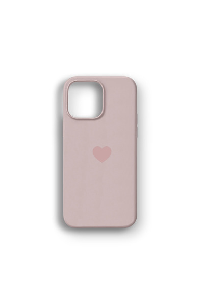 ila bags iPhone 16 Compatible Powder Heart Logo Launch Phone Case