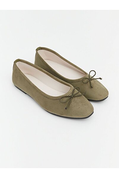 LC Waikiki LCW STEPS Süet Görünümlü Kadın Babet